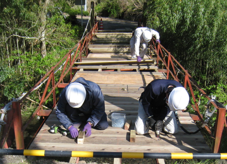 【車種：吊り橋修繕4】